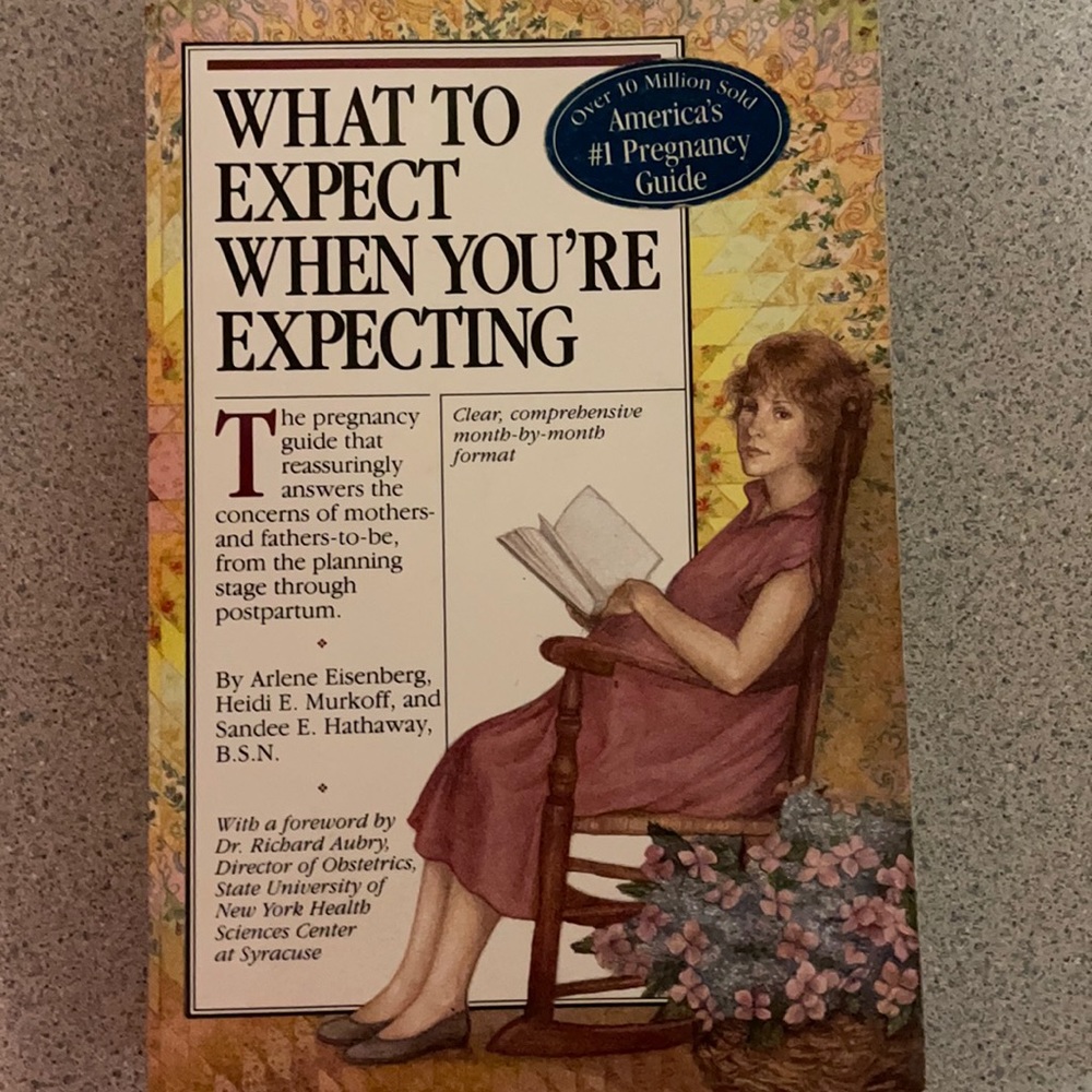 What to expect when you’re expecting book